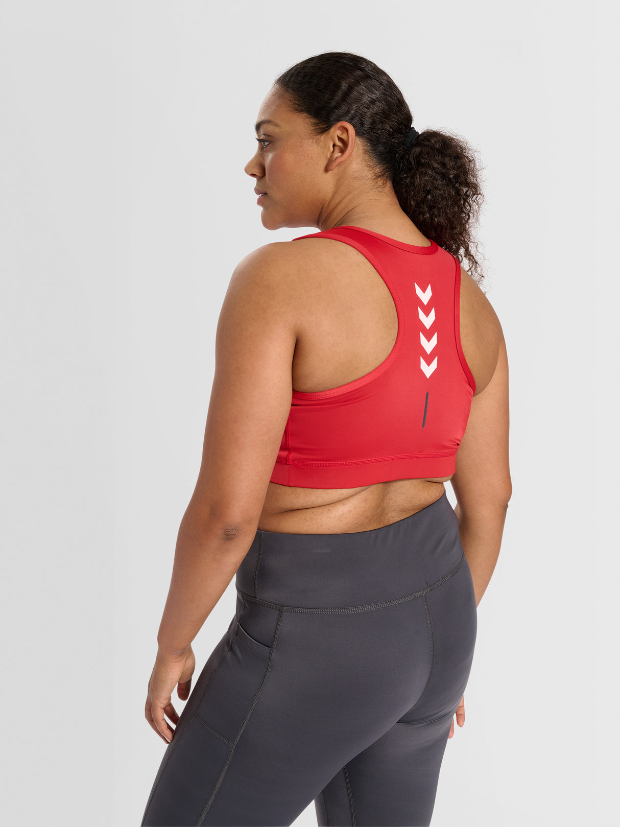 hummel Women's Training Essentials Curvy Sports Bra Plus-6