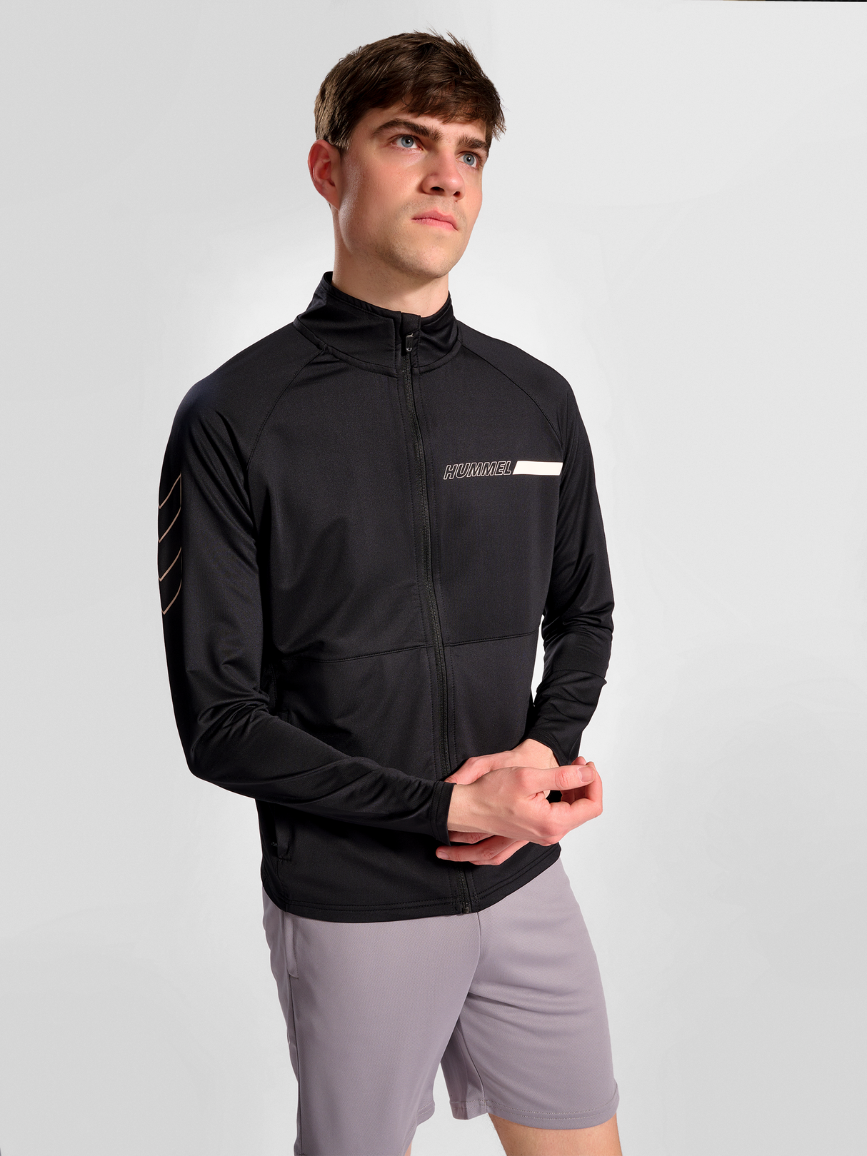 hummel Men's Training Essentials Strength Training Track Top-6