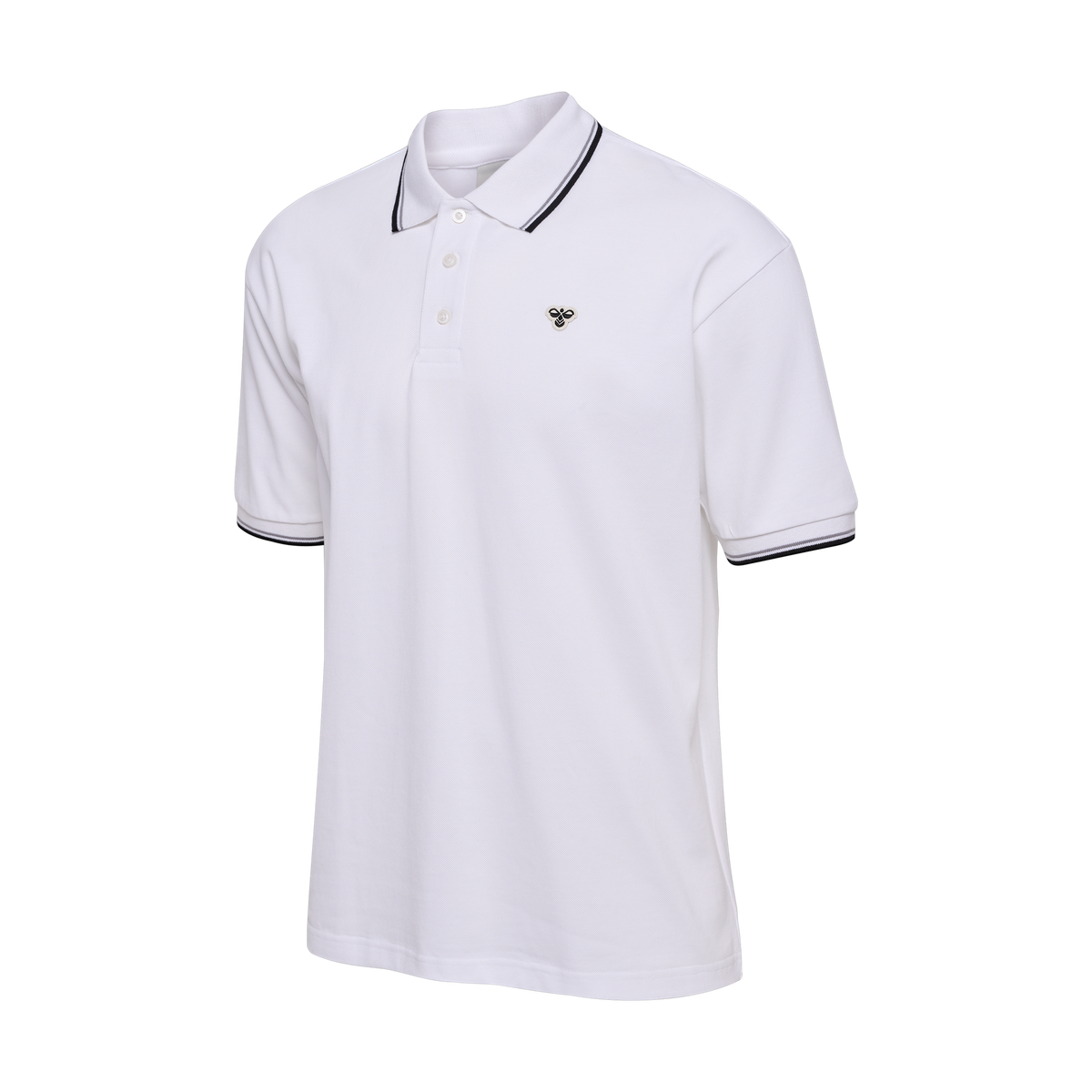 hummel Unisex Loose Polo Shirt Short Sleeve Bee-1
