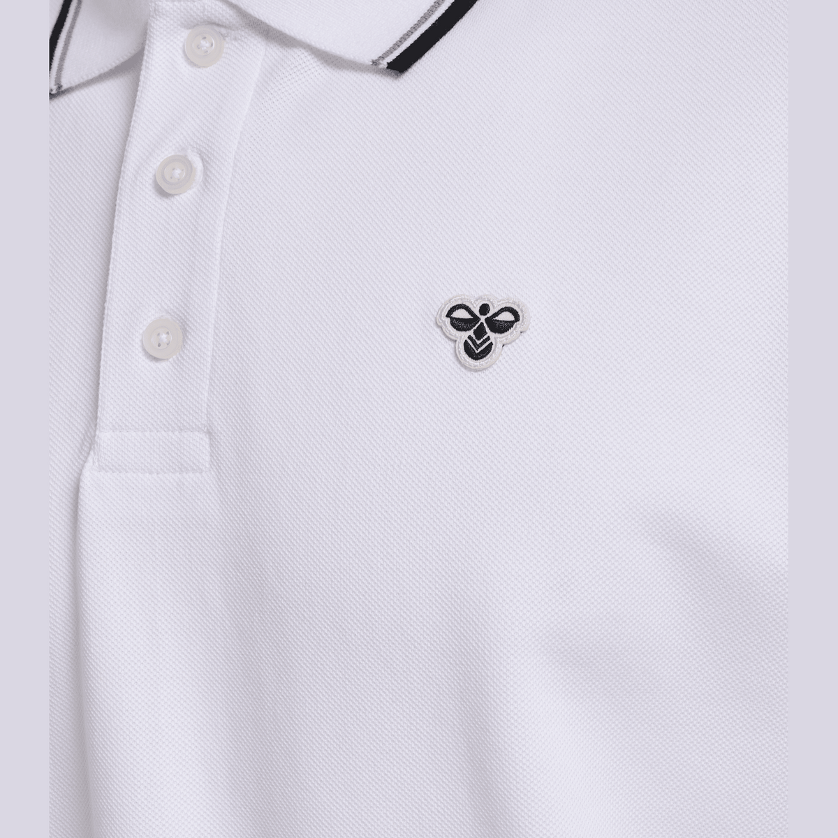 hummel Unisex Loose Polo Shirt Short Sleeve Bee-3