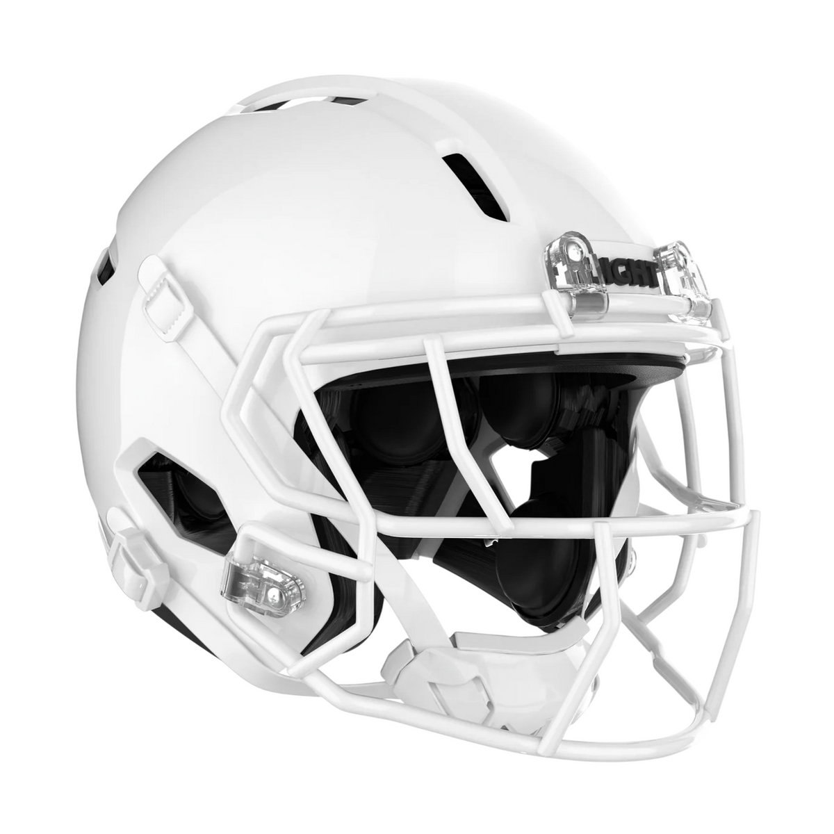 Light Helmets Adult Apache Tomahawk Football Helmet with Attached Facemask-1