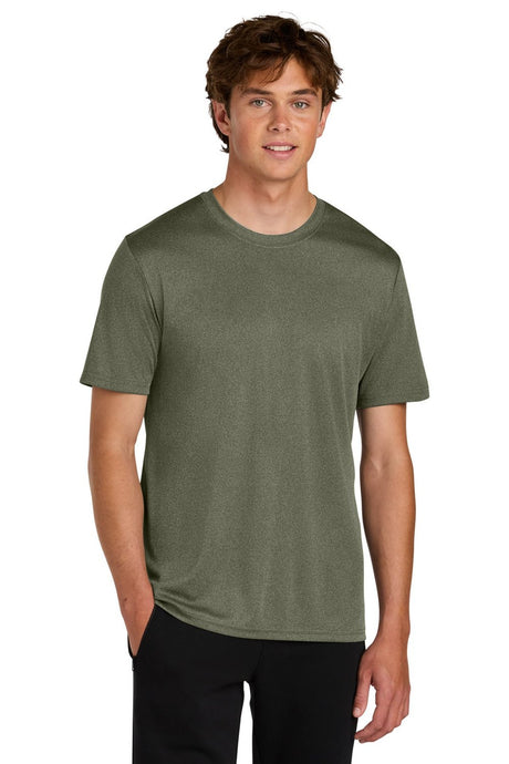 Port & Co Men's Heather Performance Tee PC390 Mens Apparel Shirts & Tops