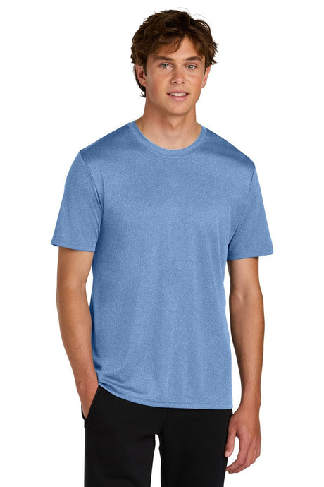 Port & Co Men's Heather Performance Tee PC390 Mens Apparel Shirts & Tops