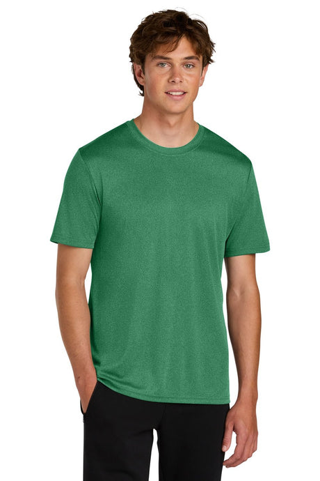 Port & Co Men's Heather Performance Tee PC390 Mens Apparel Shirts & Tops