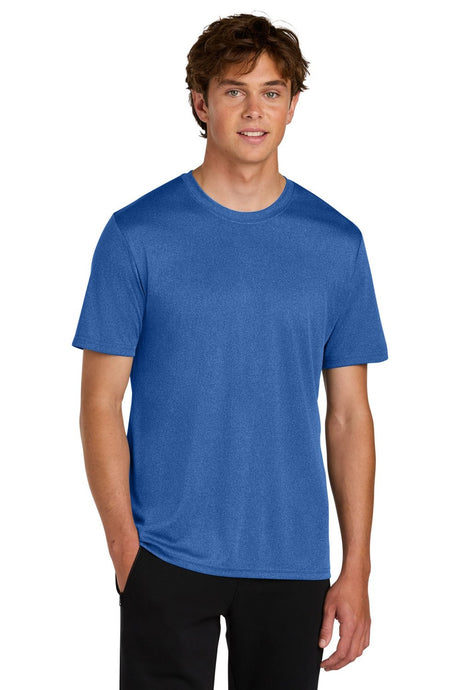 Port & Co Men's Heather Performance Tee PC390 Mens Apparel Shirts & Tops