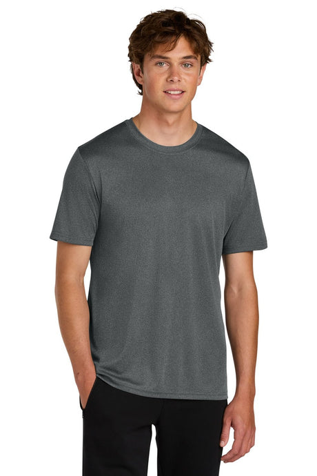 Port & Co Men's Heather Performance Tee PC390 Mens Apparel Shirts & Tops