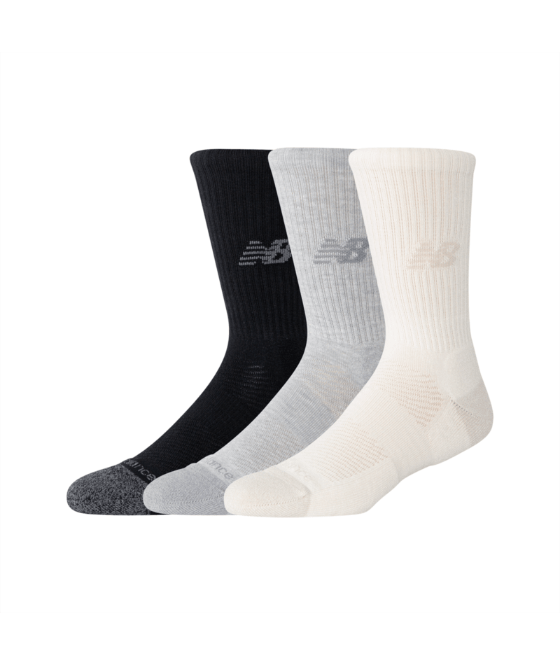 New Balance Active Crew Socks 3 Pack Unisex Accessories Socks