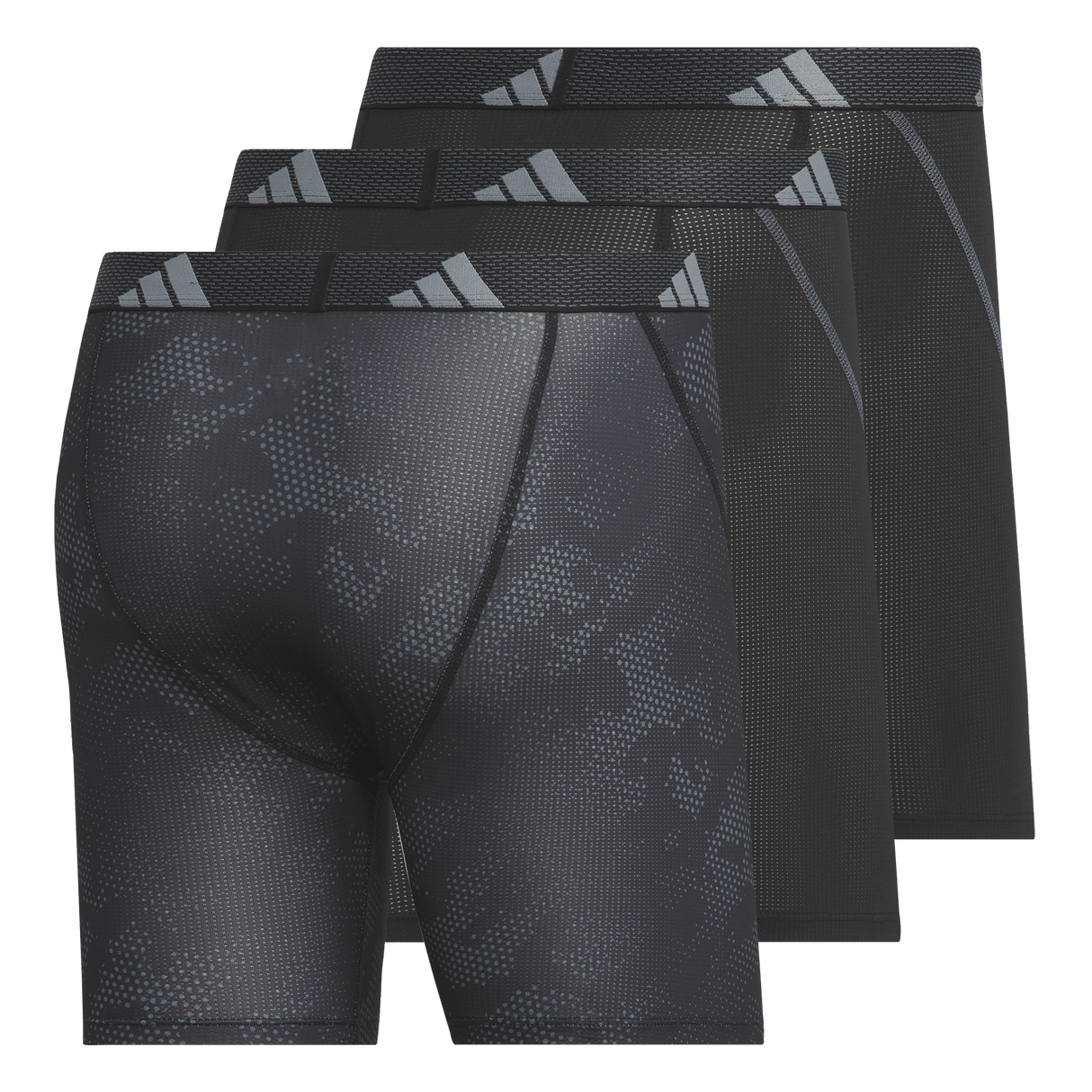 adidas Men's Performance Mesh Graphic 3-Pack Boxer Brief-5