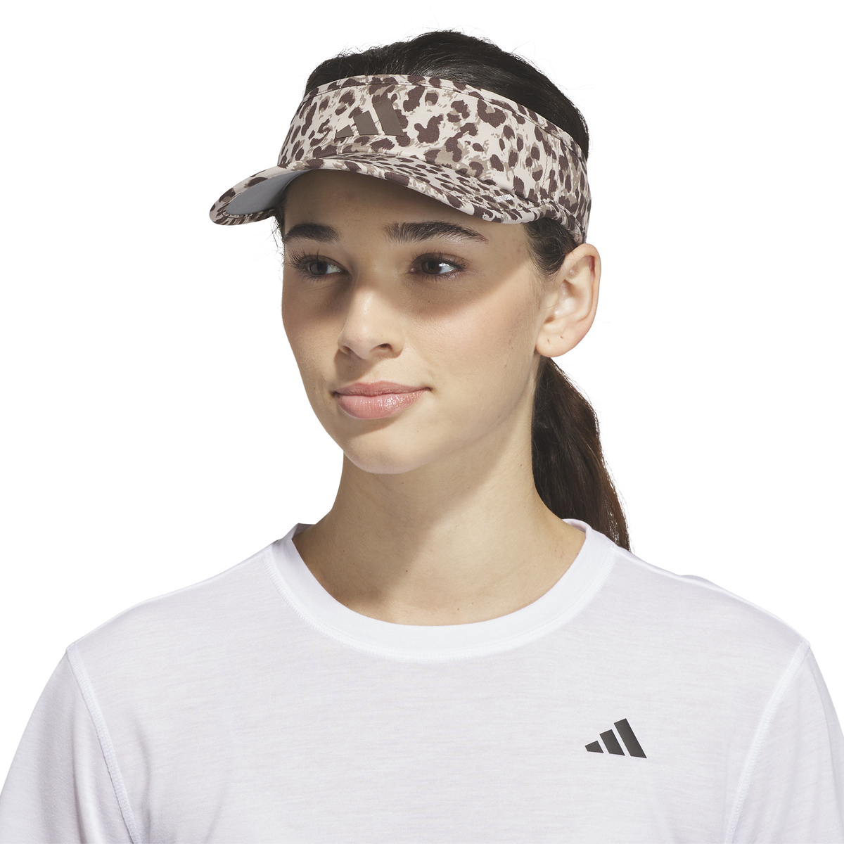 adidas Women's Leopard Superlite 3 Visor-4