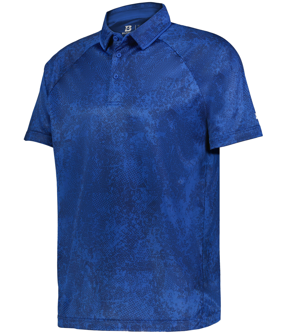 Badger Sport Men's Stadium Print Polo