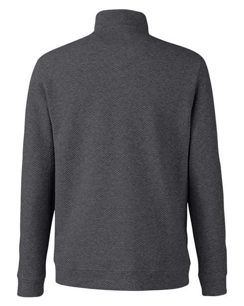 North End Men's Spirit Textured Quarter-Zip Pullover-2