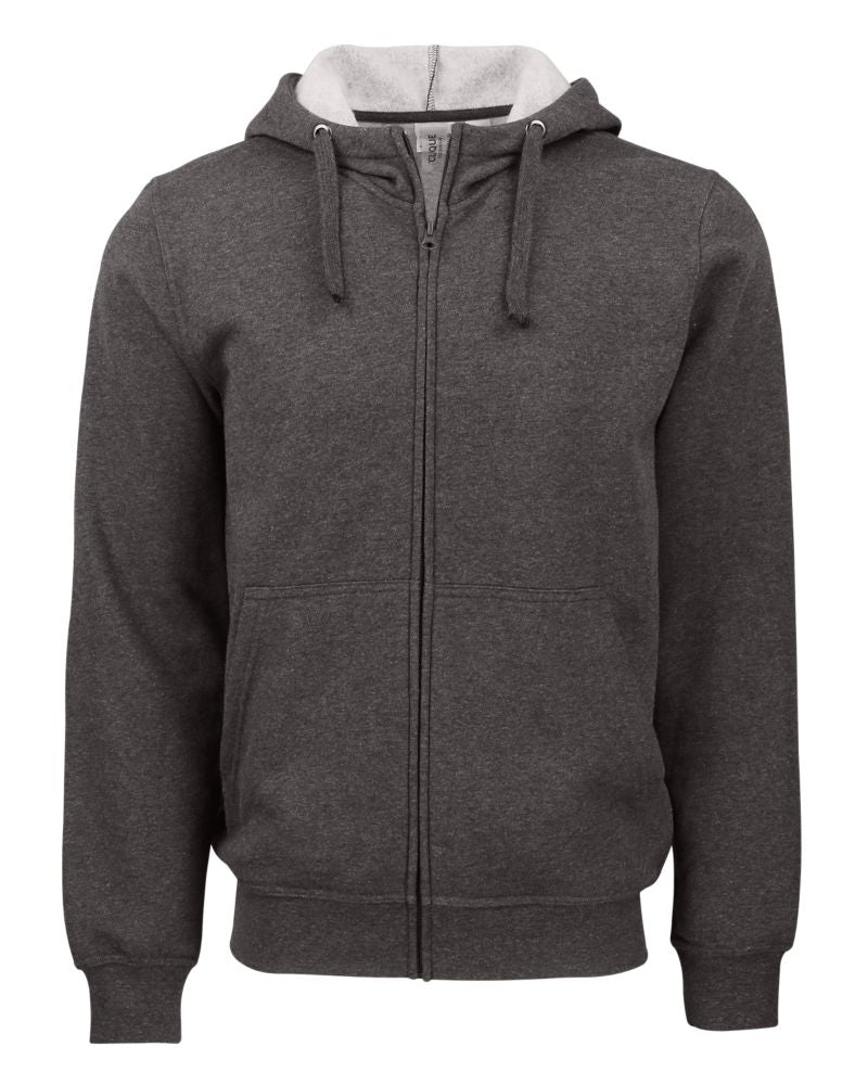 Clique Men's Stockholm Full Zip Hooded Sweatshirt