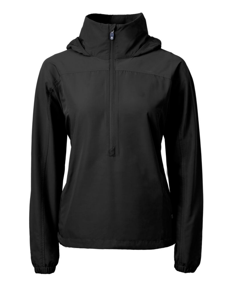 Cutter & Buck Women's Charter Packable Half Zip Anorak Jacket