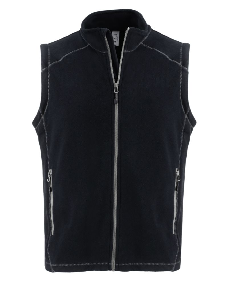 Clique Men's Powder Recycled Fleece Full Zip Vest
