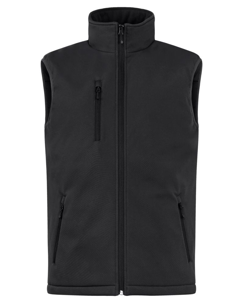 Clique Men's Equinox Insulated Softshell Full Zip Vest