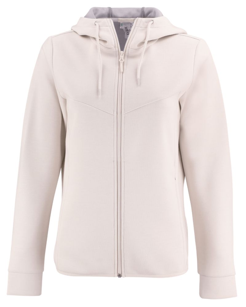 Clique Women's Haven Recycled Full Zip Hooded Sweatshirt