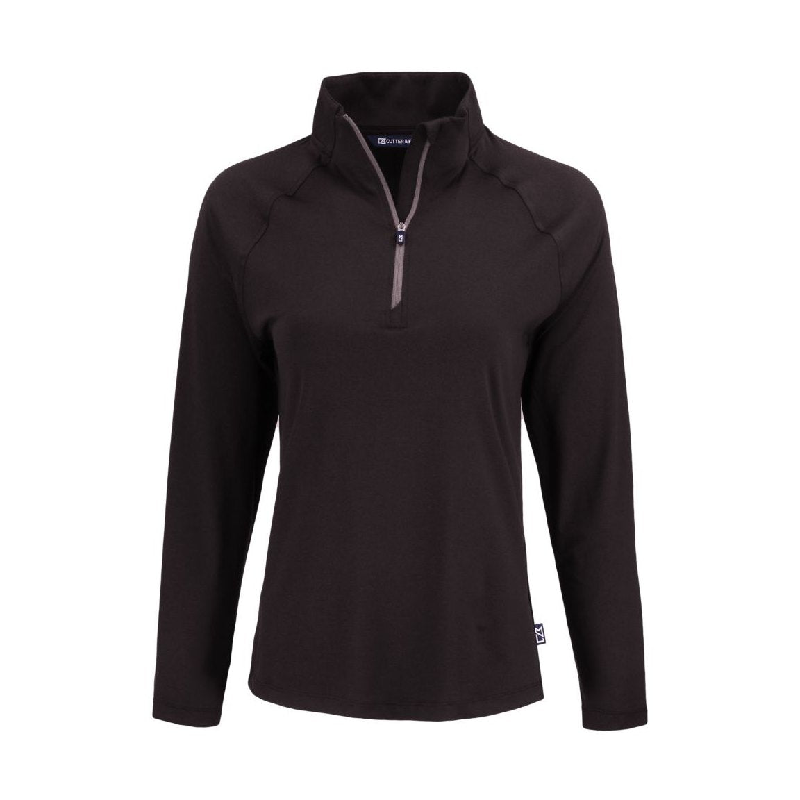 Cutter & Buck Women's Coastline Recycled Double Peached Quarter Zip Pullover