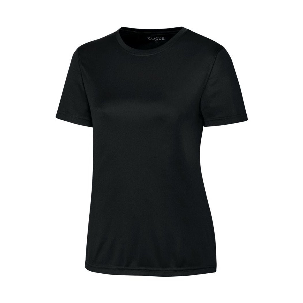 Clique Women's Spin Solution-dyed Performance Jersey Short Sleeve Tee