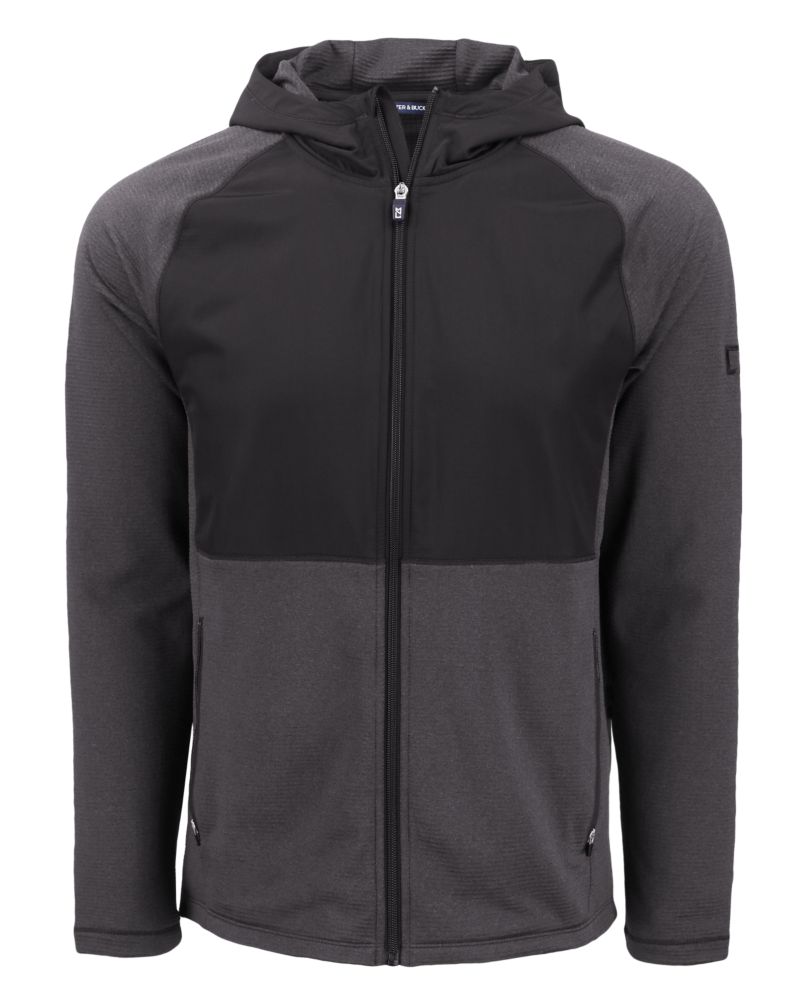 Cutter & Buck Men's Peshastin Hybrid Full Zip Jacket