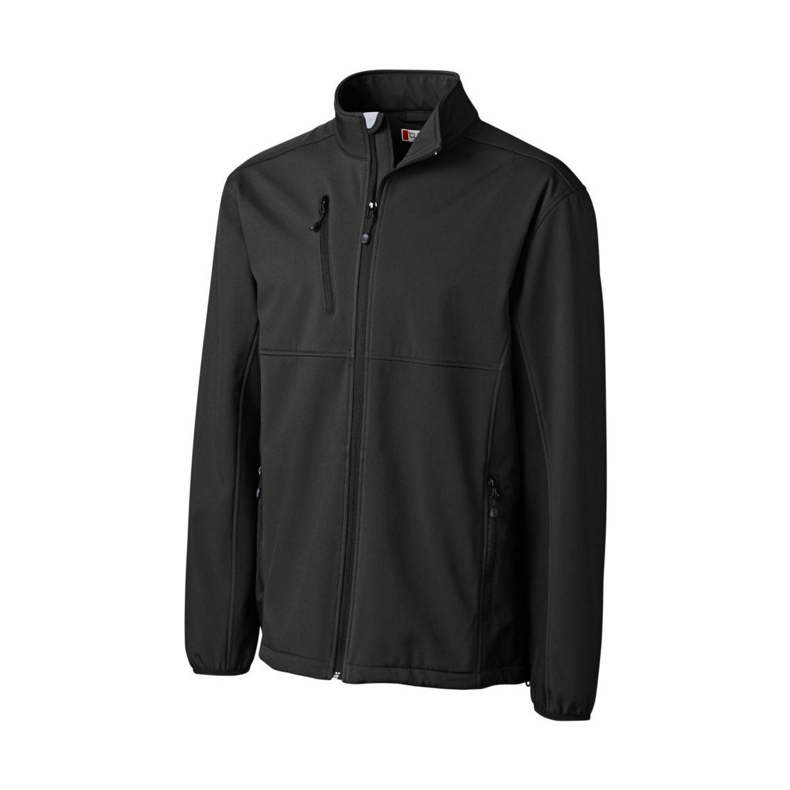Clique Men's Narvik Recycled Colorblock Stretch Softshell Full Zip Jacket
