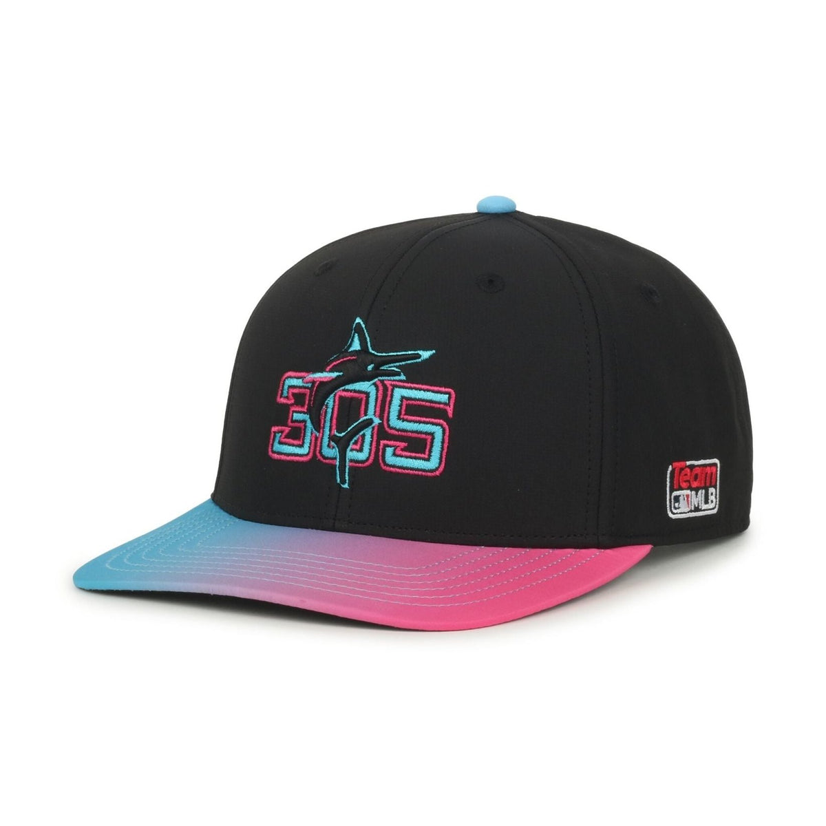 Outdoor Cap MLB-550CC Miami Marlins Baseball Cap-8