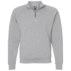 J. America Men's Triblend Quarter-Zip Sweatshirt