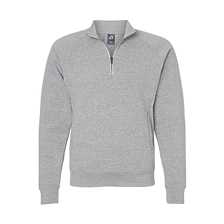 J. America Men's Triblend Quarter-Zip Sweatshirt