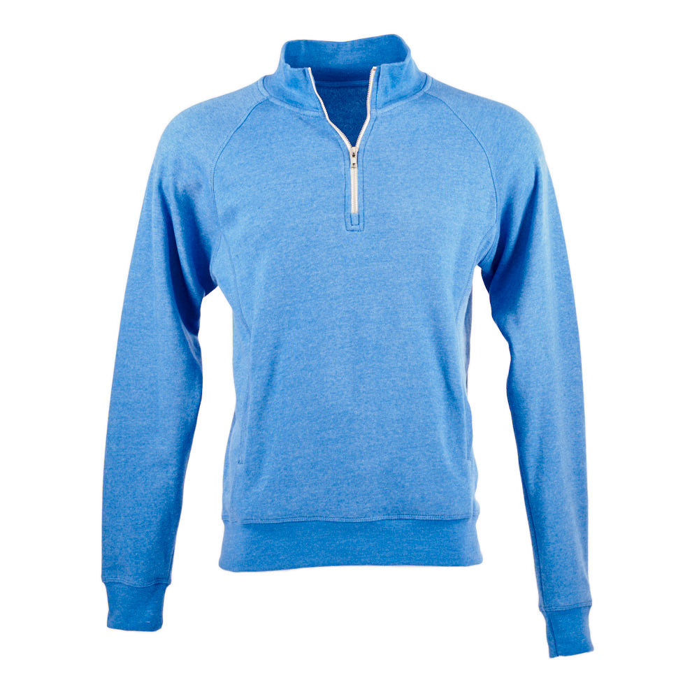 J. America Men's Triblend Quarter-Zip Sweatshirt