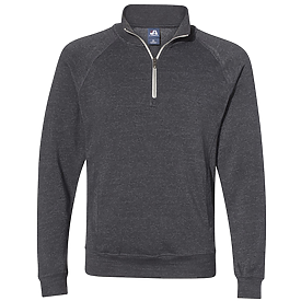 J. America Men's Triblend Quarter-Zip Sweatshirt