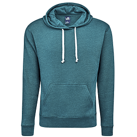 J. America Men's Fleece Hooded Triblend Sweatshirt 8871B Mens Apparel Sweatshirts & Fleece