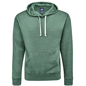 J. America Men's Fleece Hooded Triblend Sweatshirt 8871B Mens Apparel Sweatshirts & Fleece