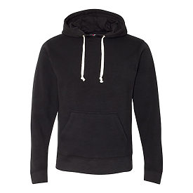 J. America Men's Fleece Hooded Triblend Sweatshirt 8871B Mens Apparel Sweatshirts & Fleece