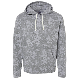 J. America Men's Fleece Triblend Hooded Sweatshirt 8871C