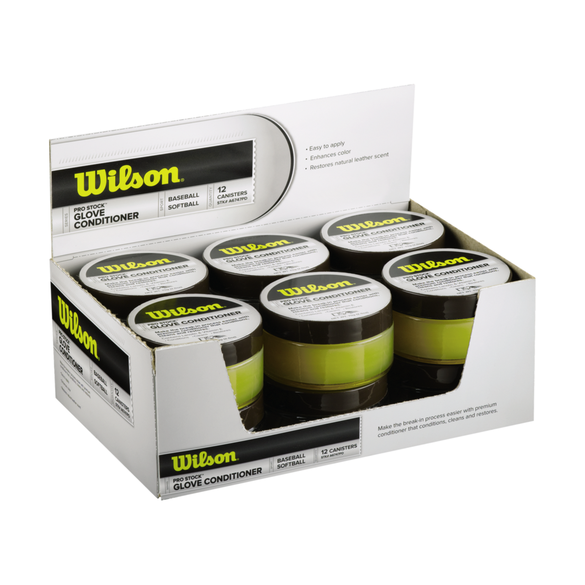 Wilson Adult Pro Stock Baseball Glove Conditioner Pdq