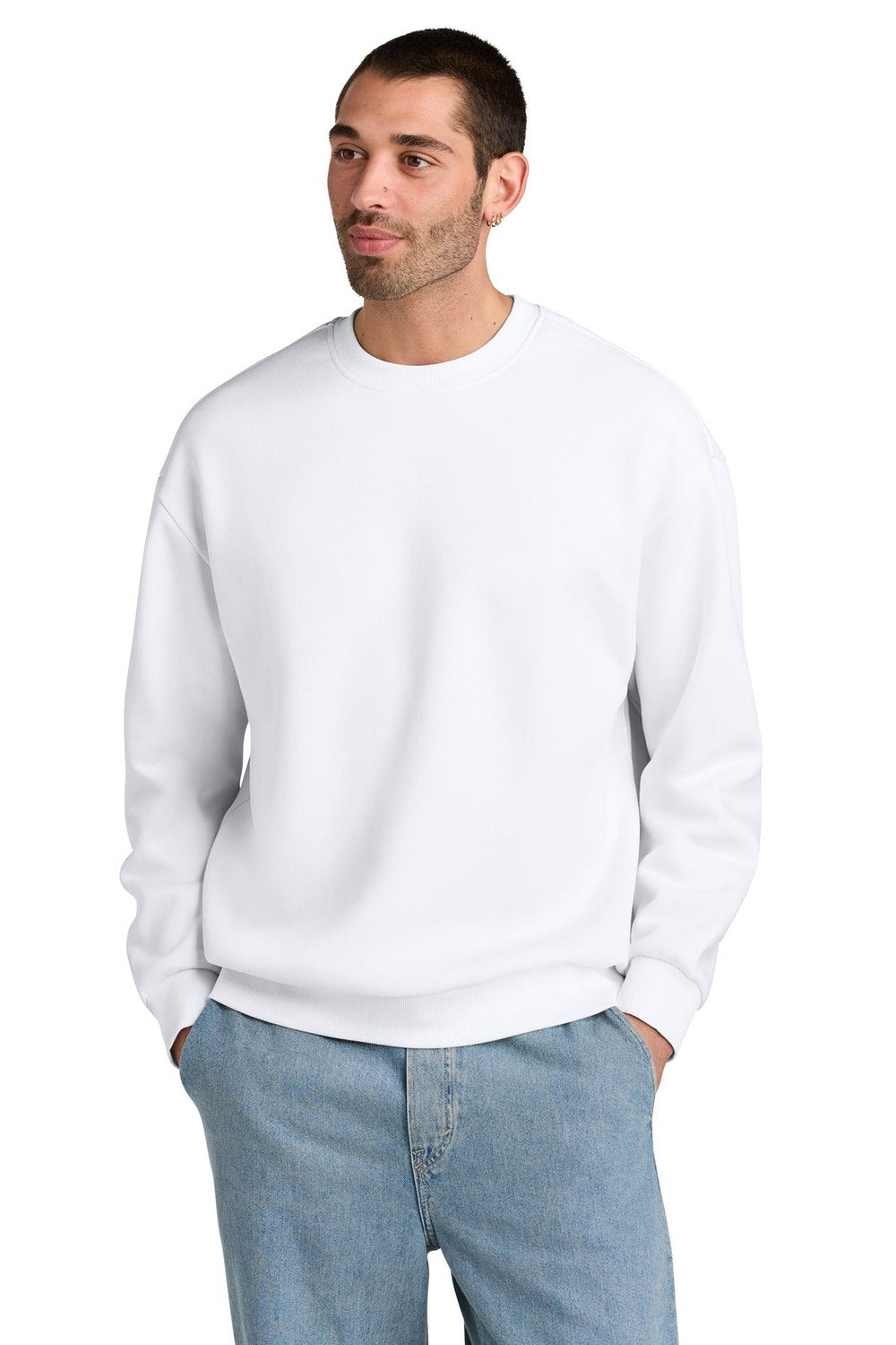 District Men's V.I.T Heavyweight Crew Fleece DT6154 Mens Apparel Sweatshirts & Fleece