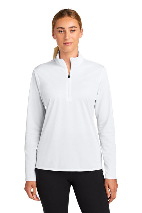 Sport-Tek Women's Micropique Sport-Wick 1/4-Zip Sweater LST672 Womens Apparel Sweatshirts & Fleece