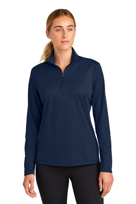 Sport-Tek Women's Micropique Sport-Wick 1/4-Zip Sweater LST672 Womens Apparel Sweatshirts & Fleece