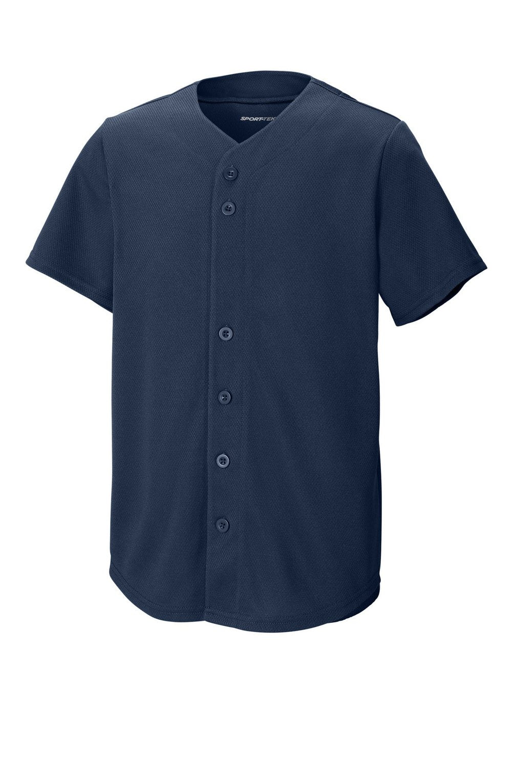 Sport-Tek Youth PosiCharge Tough Mesh Full-Button Jersey YST220 Youth Apparel Shirts & Tops