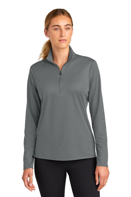 Sport-Tek Women's Micropique Sport-Wick 1/4-Zip Sweater LST672 Womens Apparel Sweatshirts & Fleece