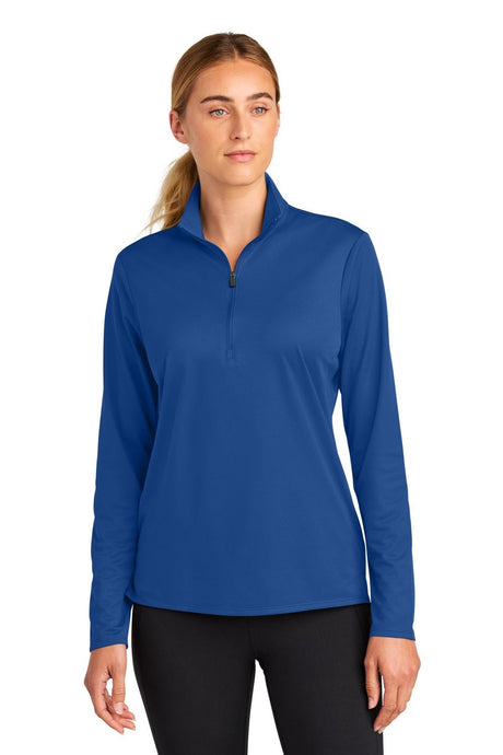 Sport-Tek Women's Micropique Sport-Wick 1/4-Zip Sweater LST672 Womens Apparel Sweatshirts & Fleece