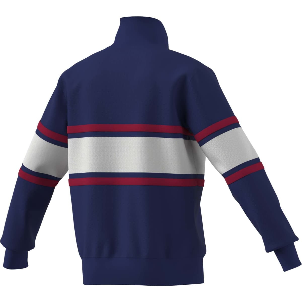 adidas Men's France Rugby Travel Quarter Zip Sweatshirt-3