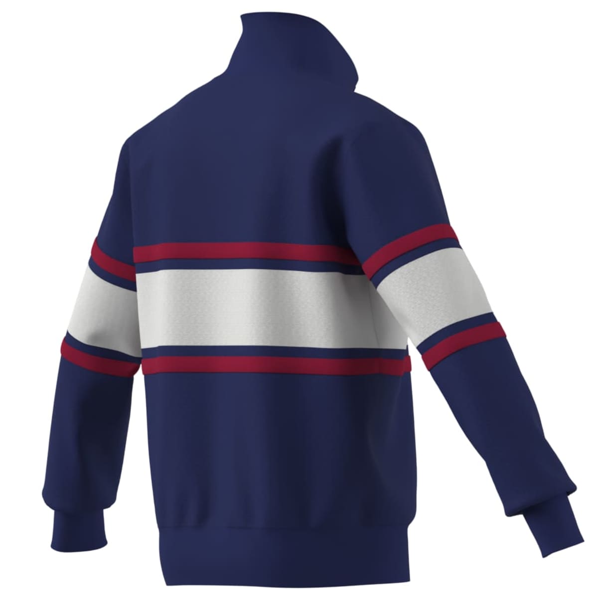 adidas Men's France Rugby Travel Quarter Zip Sweatshirt-7