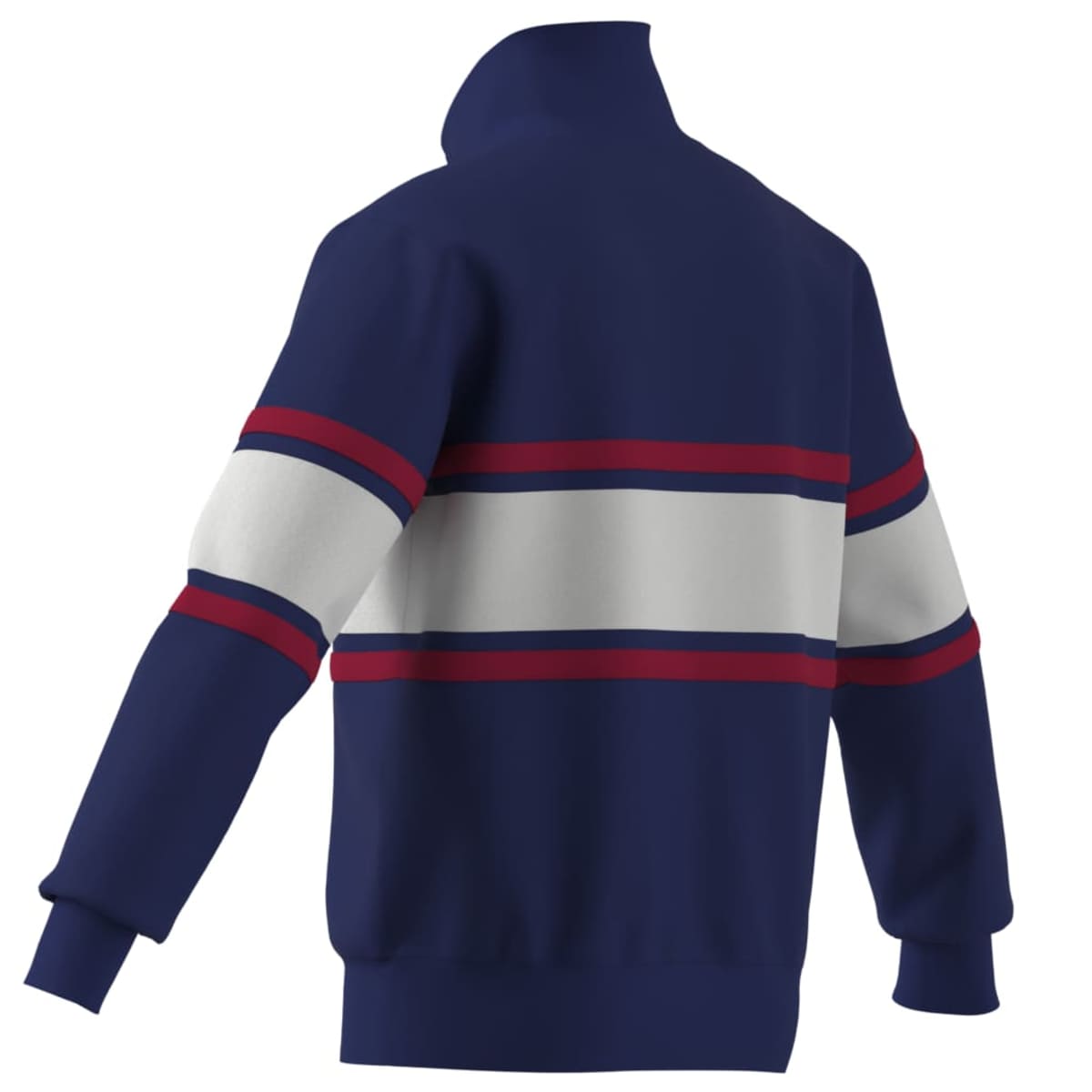 adidas Men's France Rugby Travel Quarter Zip Sweatshirt-9