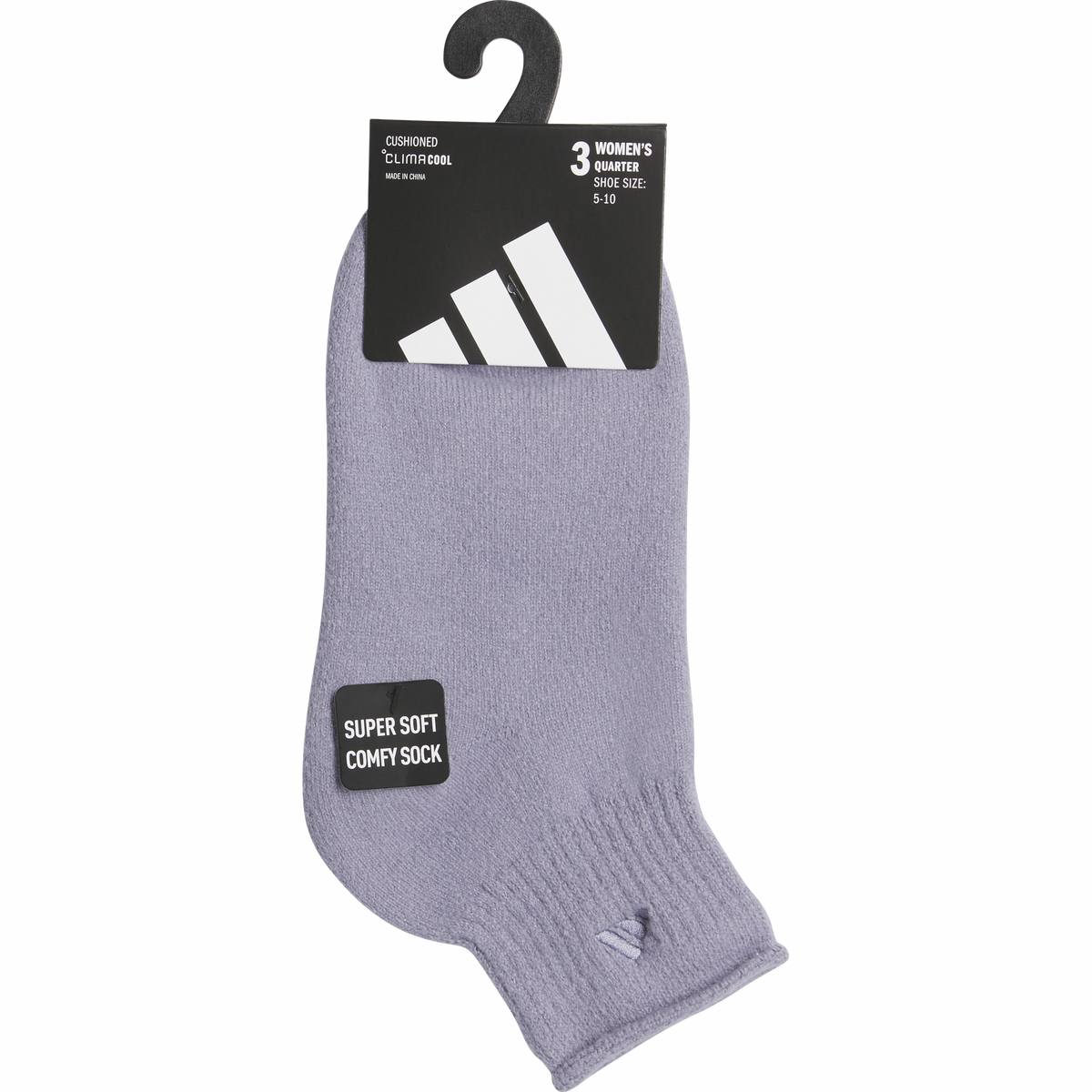 adidas Women's Cushioned Comfort 3.0 3-Pack Quarter Sock-5