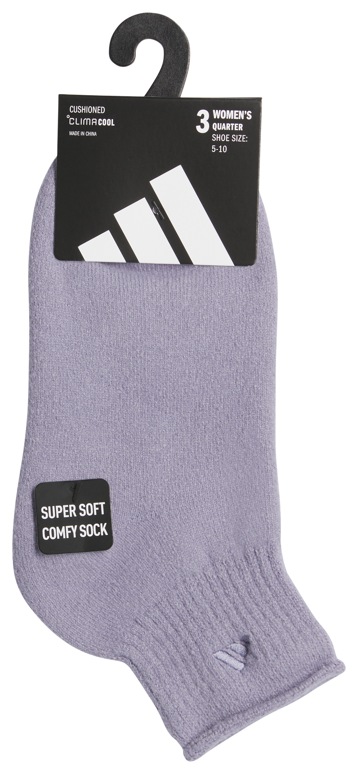 adidas Women's Cushioned Comfort 3.0 3-Pack Quarter Sock-5