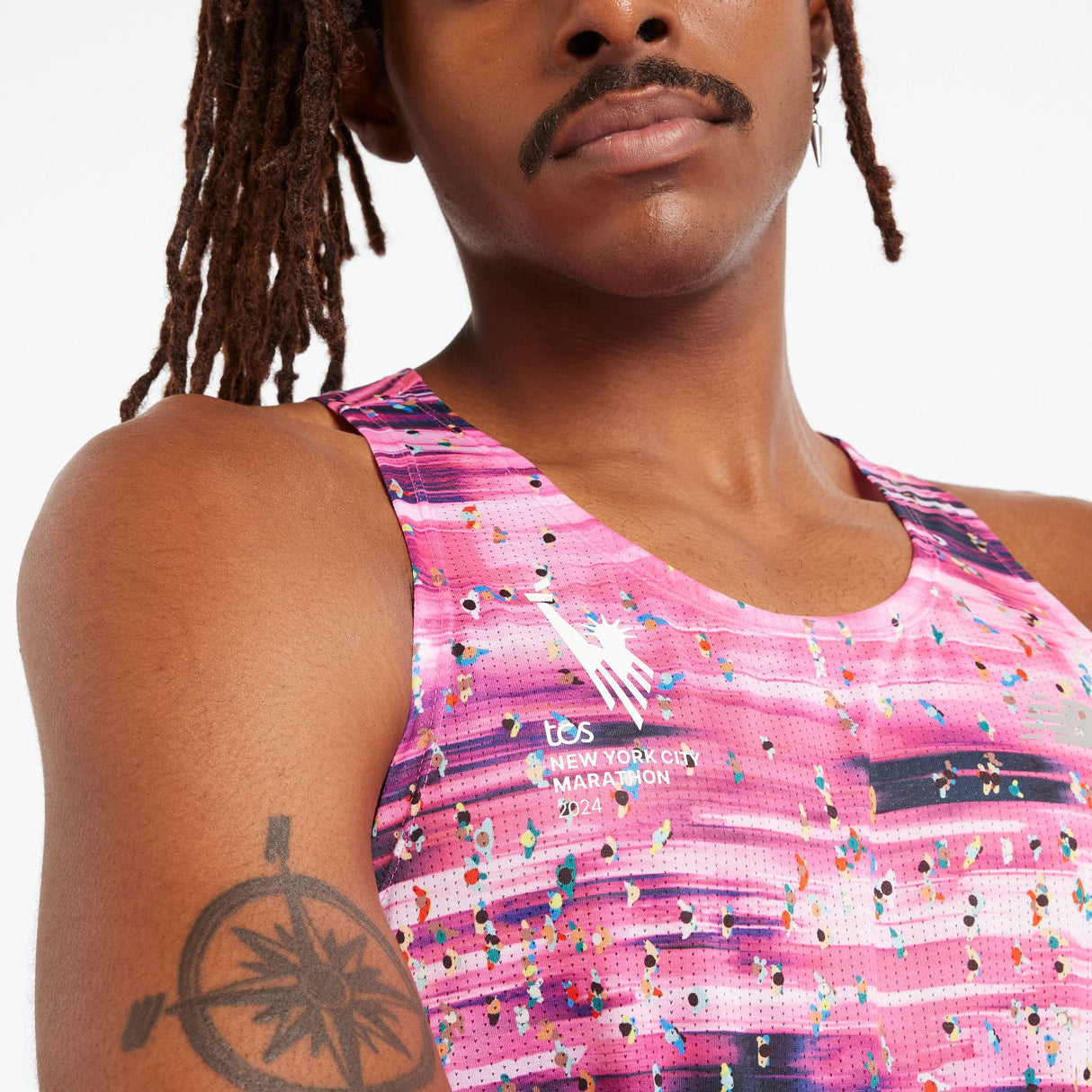 New Balance Men's NYC Marathon Printed Singlet-6
