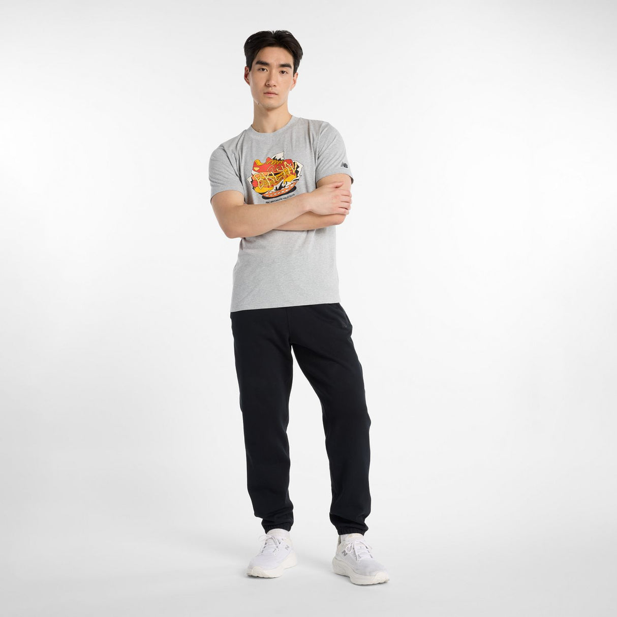 New Balance Men's RBC Brooklyn Half Graphic T-Shirt-1