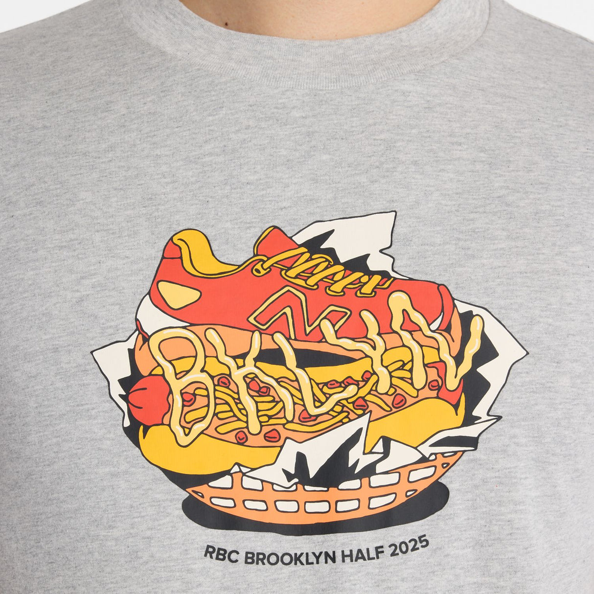 New Balance Men's RBC Brooklyn Half Graphic T-Shirt-6