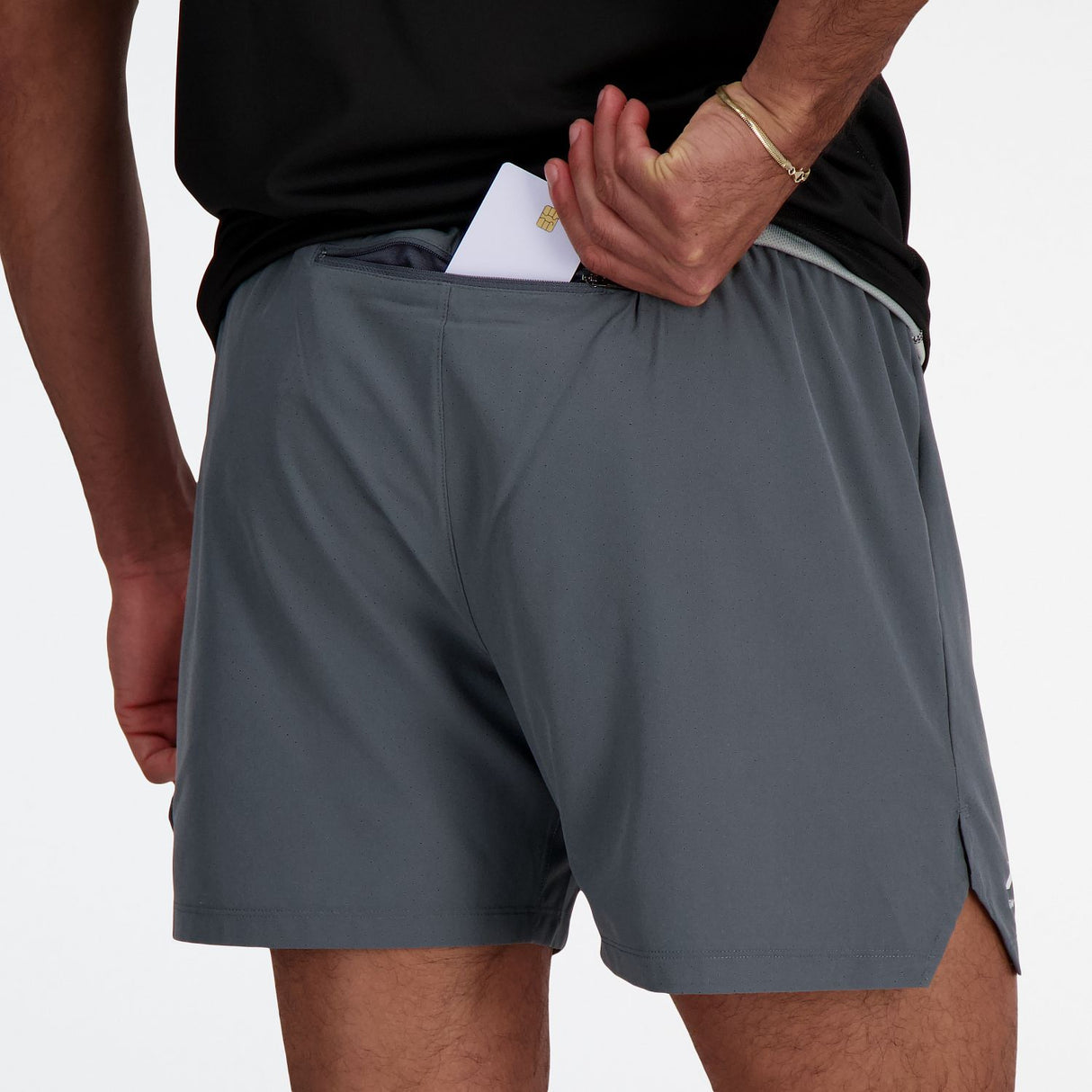 New Balance Men's Run For Life Crew RC Shorts 5-6