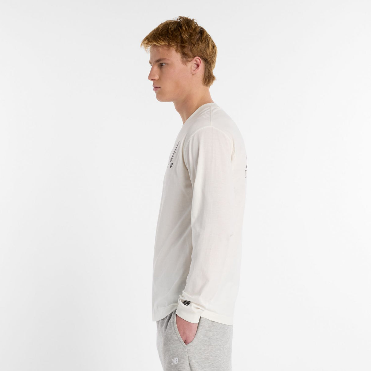 New Balance Men's RBC Brooklyn Half Graphic Long Sleeve-4
